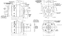 Model 10A, 25, 35, 50, and 70 Axial Vane Hydraulic Motor