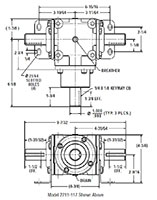 Model 2711 Gearhead and Gearbox