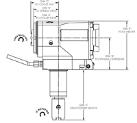 HAAS Right-Angle (Radial/Outside Diameter (OD)/Side) Live Tool Holders - 2