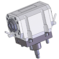 DMG MORI Right-Angle Dual-Head (Face) Rotary Tool Machine Spindles