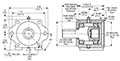 SAE C-C Overhung Load Adapters with Heavy-Duty Tapered Bearing - 2