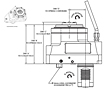 MAZAK Hyper Quadrex HQR100MSY and HQR150MSY Series Right-Angle (Horizontal) 50 Millimeter (mm) Dimension A Live Tool Holder (DT10211400311) - 2