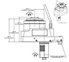 MAZAK Nexus Quick Turn QTN200/250-II M (MS-MY-MSY) Series Straight-Offset (Vertical) 102 Millimeter (mm) Dimension A Live Tool Holder (DT10111400211) - 2