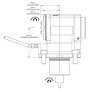 DMG MORI NL1500-4000/NT4200-5400/NZ 2500-4000 Series 50 Millimeter (mm) Dimension A and 1:1 Ratio Face Rotary Tool Machine Spindle (DT10211402711) - 2